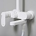 Душевая система WasserKRAFT Mindel A18501 Белая матовая