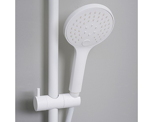 Душевая система WasserKRAFT Mindel A18501 Белая матовая