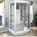 Душевая кабина Radomir Диана 3 140x108 1-05-1-0-0-0660 профиль Белый стекло прозрачное