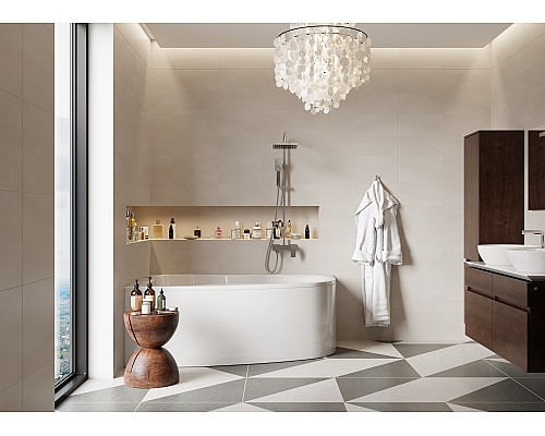 Акриловая ванна VAGNERPLAST MELITE 160 Right VPBA163MEL3PX-04