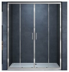 Душевая дверь Vincea Alpha 180 VDS-3AL2180CL профиль Хром стекло прозрачное