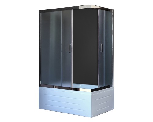 Душевой уголок Royal Bath BP 120х80 с поддоном Хром