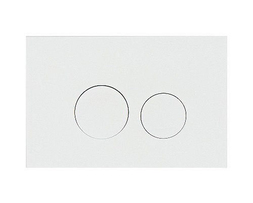 Клавиша смыва Olive's Plaza PL411W Белая матовая