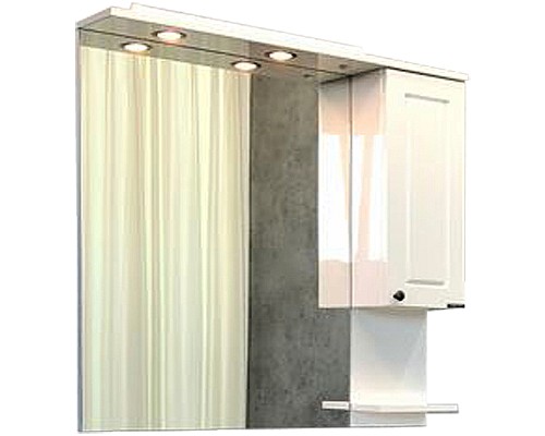 Зеркальный шкаф Comforty Севилья 100 00003132628 Слоновая кость