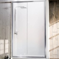 Душевая дверь Veconi Vianno VN-72 100 профиль Хром стекло прозрачное