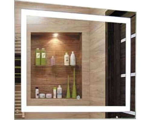 Зеркало Relisan Doris 1000х700 Гл000024337 с подсветкой с сенсорным выключателем