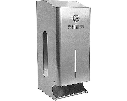 Диспенсер для туалетной бумаги Nofer 05101.S Нержавеющая сталь матовая