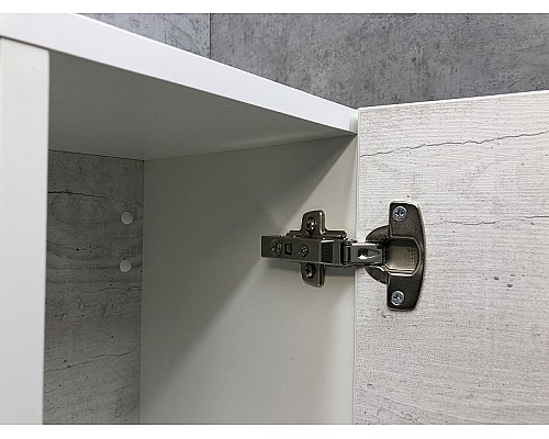 Шкаф пенал Comforty Прага 45 00004136272 подвесной Дуб белый