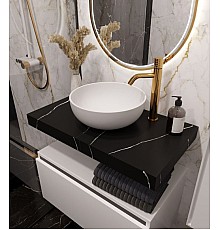 Столешница прямая Armadi Art Flat NERO MARQUINA 810x460x70