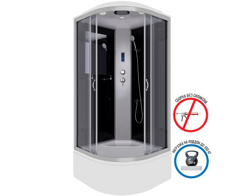 Душевая кабина Niagara Classic 90x90 NG-2508-14P без гидромассажа