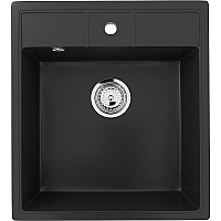 Кухонная мойка Ulgran Classic U-406-344 Ультра-черная