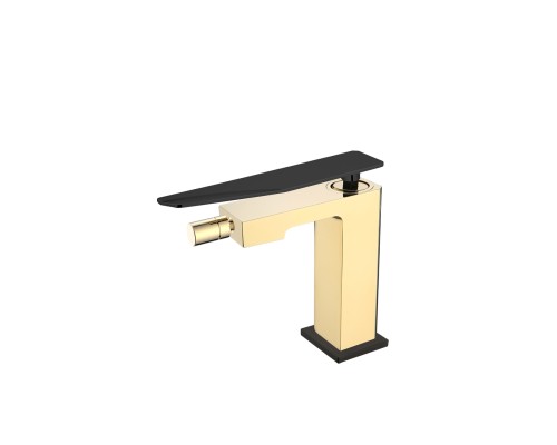 Смеситель Boheme Q для биде GoldBlack