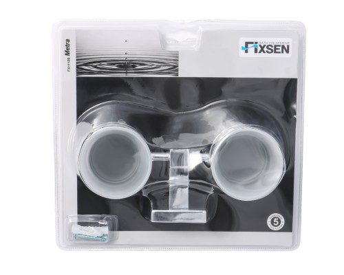 Подстаканник FIXSEN Metra двойной FX-11107