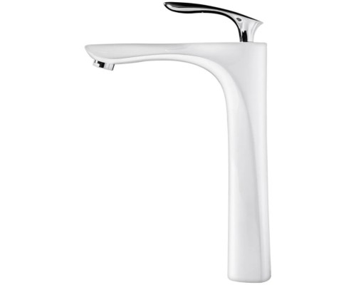 Смеситель для раковины Grocenberg GB3001 Белый хром