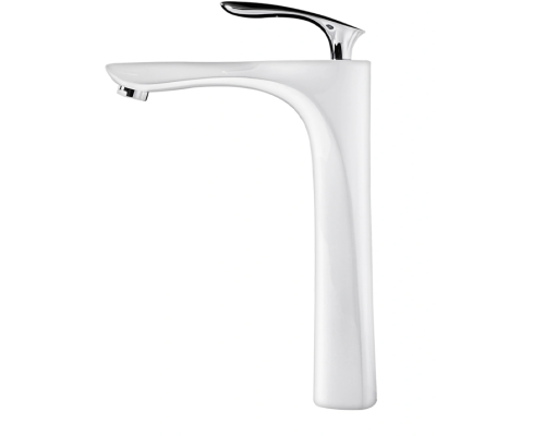 Смеситель для раковины Grocenberg GB3001 Белый хром