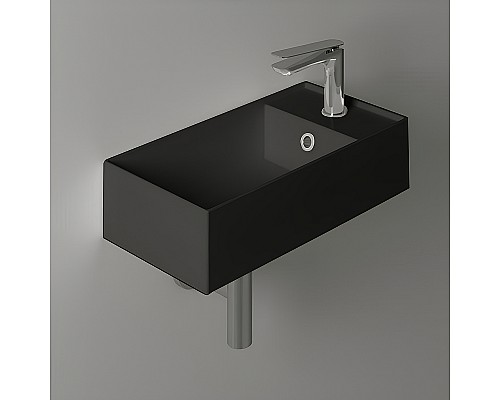 Раковина Simas Agile 50 R AG50 nero matt*1 Черная матовая