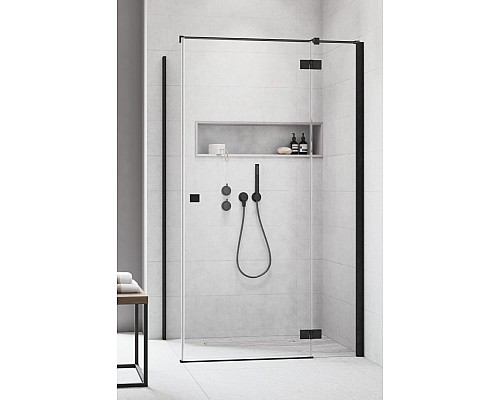 Душевая дверь Essenza New Black KDJ Door 120 Right черный/прозрачное 1200x2000 385042-54-01R Душевая дверь Essenza New Black KDJ Door 120 Right черный/прозрачное 1200x2000 385042-54-01R