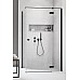 Душевая дверь Essenza New Black KDJ Door 120 Right черный/прозрачное 1200x2000 385042-54-01R