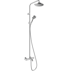 Душевая система Hansgrohe с термостатом хром