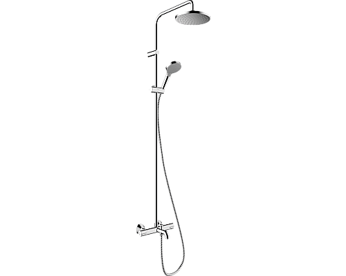 Душевая система Hansgrohe с термостатом хром 26079000