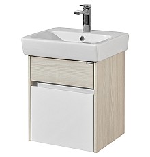 Тумба под раковину Aquaton Верди PRO 50 1A195901VDAV0 подвесная Белый Ясень фабрик