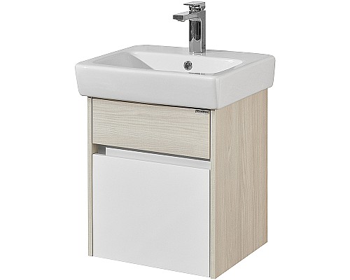 Тумба под раковину Aquaton Верди PRO 50 1A195901VDAV0 подвесная Белый Ясень фабрик