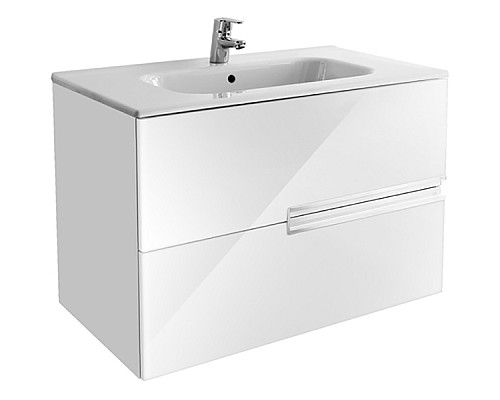 Тумба под раковину Roca Victoria Nord Ice Edition 80 ZRU9302731 подвесная Белая
