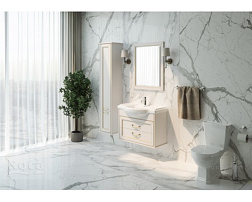 Тумба под раковину Roca America Evolution W 85 ZRU9302951 дуб светлый