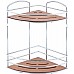 Полка корзина Tekno-tel BK074 угловая Хром