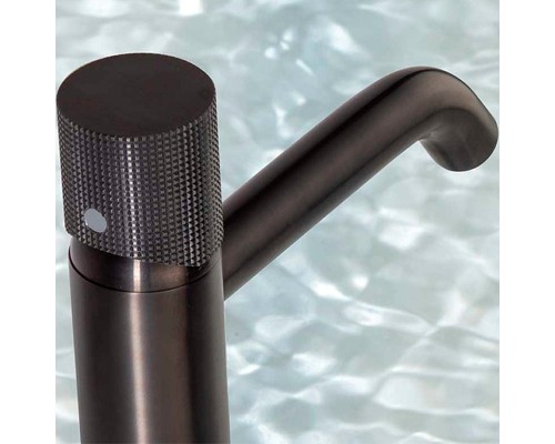 Смеситель для раковины Paini Grip Черный матовый