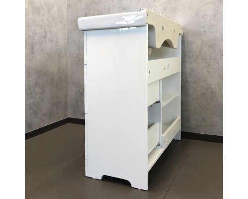 Тумба с раковиной Comforty Севилья 85 Слоновая кость
