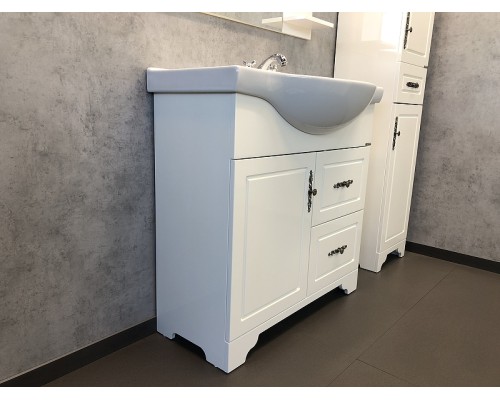 Тумба с раковиной Comforty Севилья 85 Слоновая кость