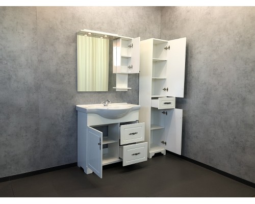 Тумба с раковиной Comforty Севилья 85 Слоновая кость