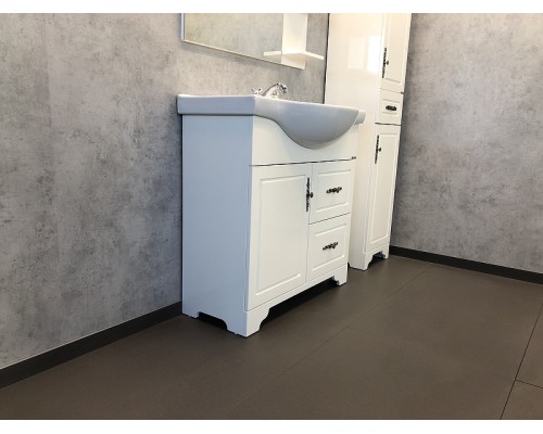 Тумба с раковиной Comforty Севилья 85 Слоновая кость