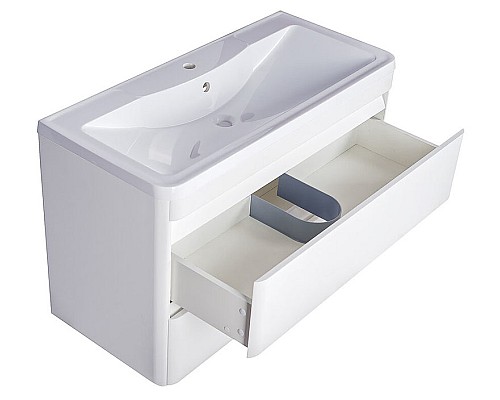 Тумба под раковину подвесная Style Line Атлантика 100 СС-00000693 антискрейч