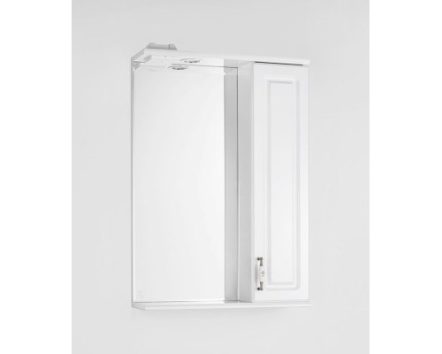 Зеркальный шкаф Style Line Олеандр-2 55 белый