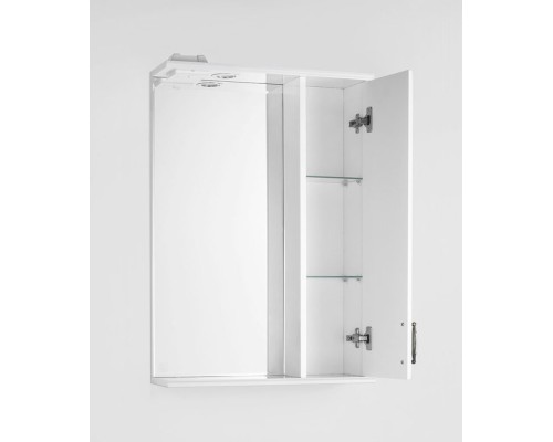 Зеркальный шкаф Style Line Олеандр-2 55 белый