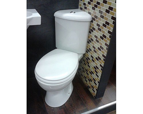 Угловой унитаз VitrA Arkitekt 9754B003-7201 с сиденьем микролифтом