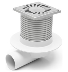 Душевой трап Azario AZ-411 L с решеткой Sun