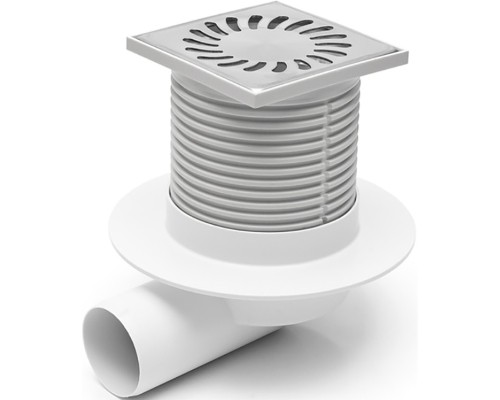 Душевой трап Azario AZ-411 L с решеткой Sun