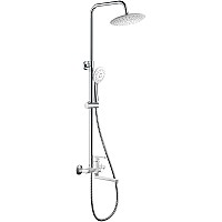 Душевая система Haiba HB24557-8 Белый Хром