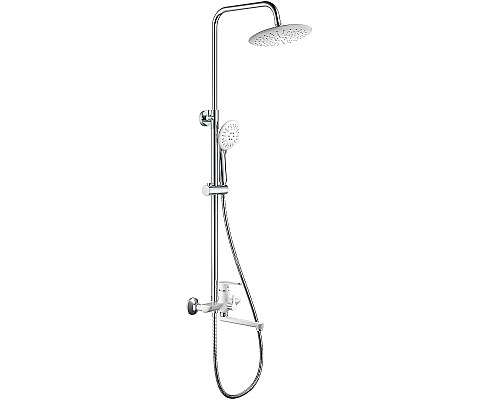 Душевая система Haiba HB24557-8 Белый Хром