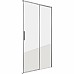 Душевая дверь Grossman Fly 110 GR-D110Fl1 профиль Хром стекло прозрачное