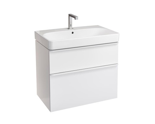 Тумба под раковину Geberit Smyle Square с двумя выдвижными ящиками