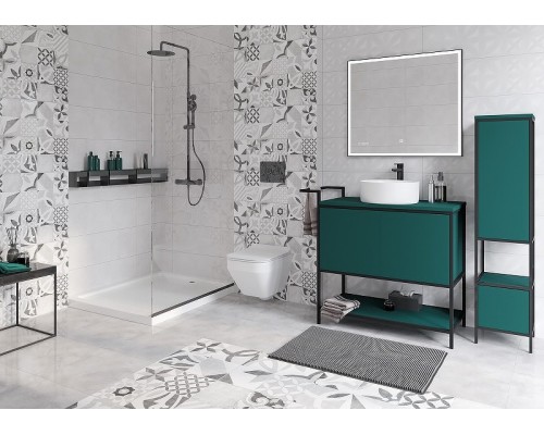 Шкаф пенал Cersanit Botanique 30 63016 Зеленый