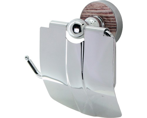 Держатель туалетной бумаги WasserKRAFT Regen K-6925 с крышкой Хром