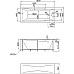 Акриловая ванна Marka One Raguza 180х80 01ра1880