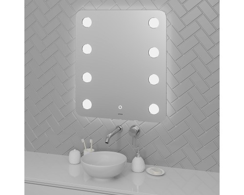 Зеркало Grossman Neon 70 147080 с подсветкой с сенсорным выключателем