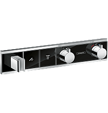 Смеситель для скрытого монтажа Hansgrohe RainSelect черный 15355600