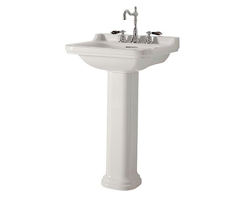 Раковина Kerasan Waldorf 4140K1bi/cr*3 60 Раковина Kerasan Waldorf 4140K1bi/cr*3 60